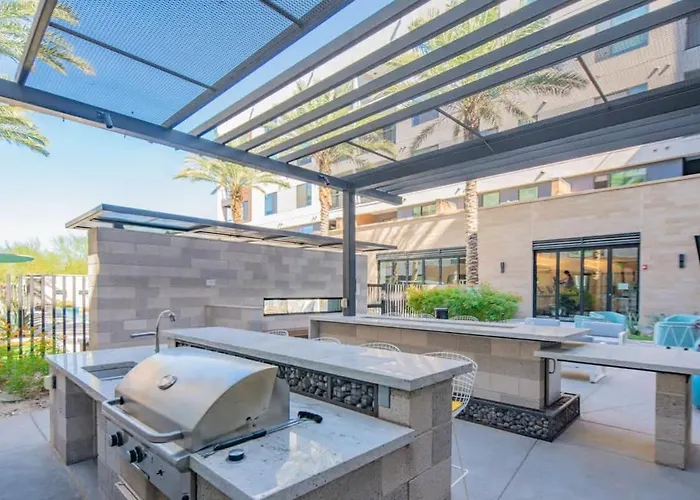 Chic 1bd - Pool, Gym, Parking, W-d - Sleeps 4 Apartment Tempe