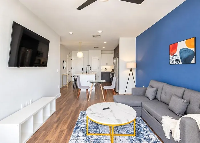 Chic 1bd - Pool, Gym, Parking, W-d - Sleeps 4 Tempe